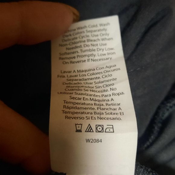 Avia 1/4 zip quilted front kangaroo pocket Dark Gray pullover top Large 12-14 - Picture 6 of 7